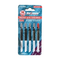 Пилки для лобзика по дереву, Т101ВR, 5 предметов, "MAXIMUM" MX 15722  (кратно 10 шт) (3428)