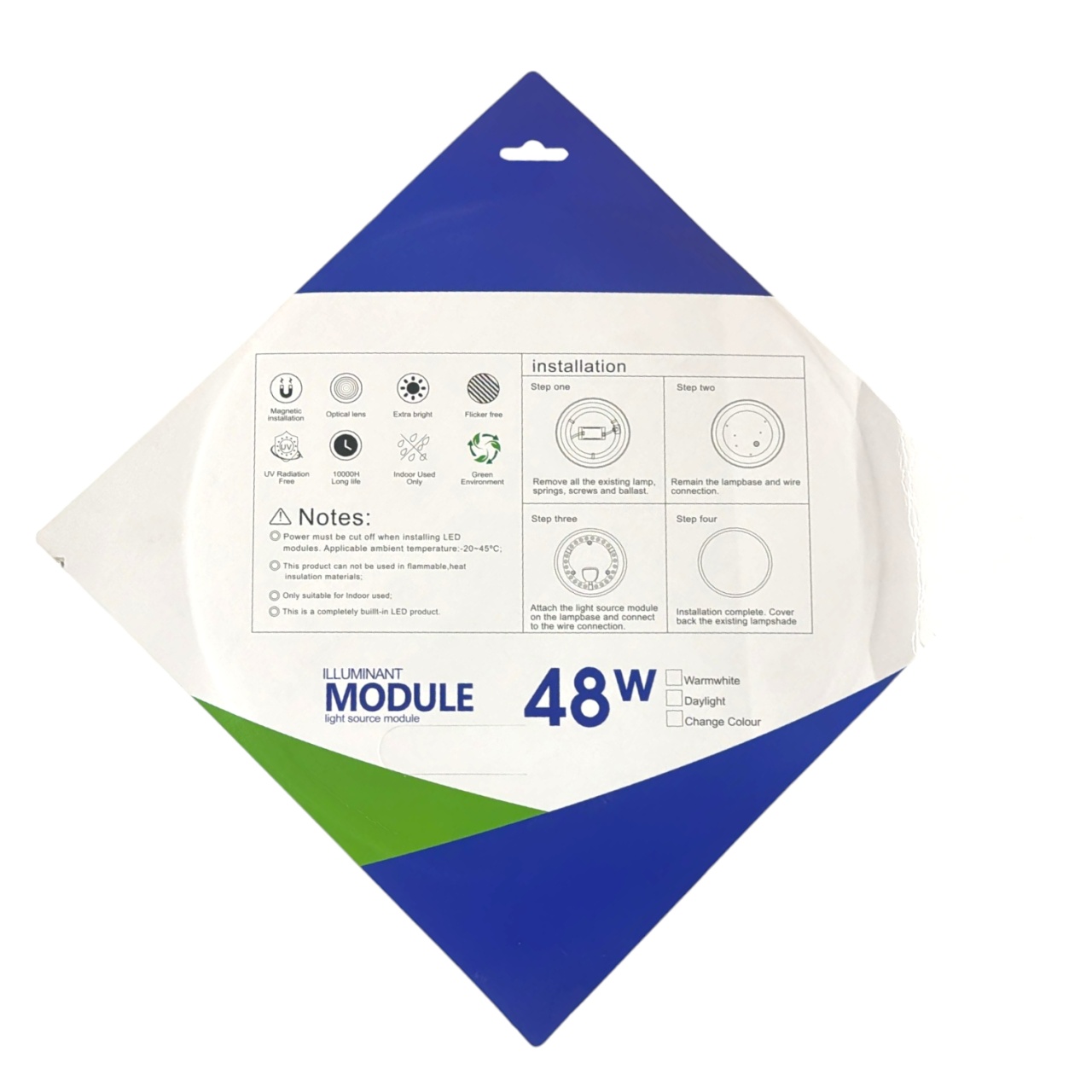 Светодиодный модуль LED 48 Вт, со встроенным драйвером, 6500 K оптом