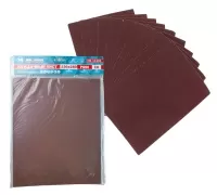 Наждачная бумага P 800, 230x280 мм, 10 листов, бумажная основа, "MAXIMUM" MX 11335